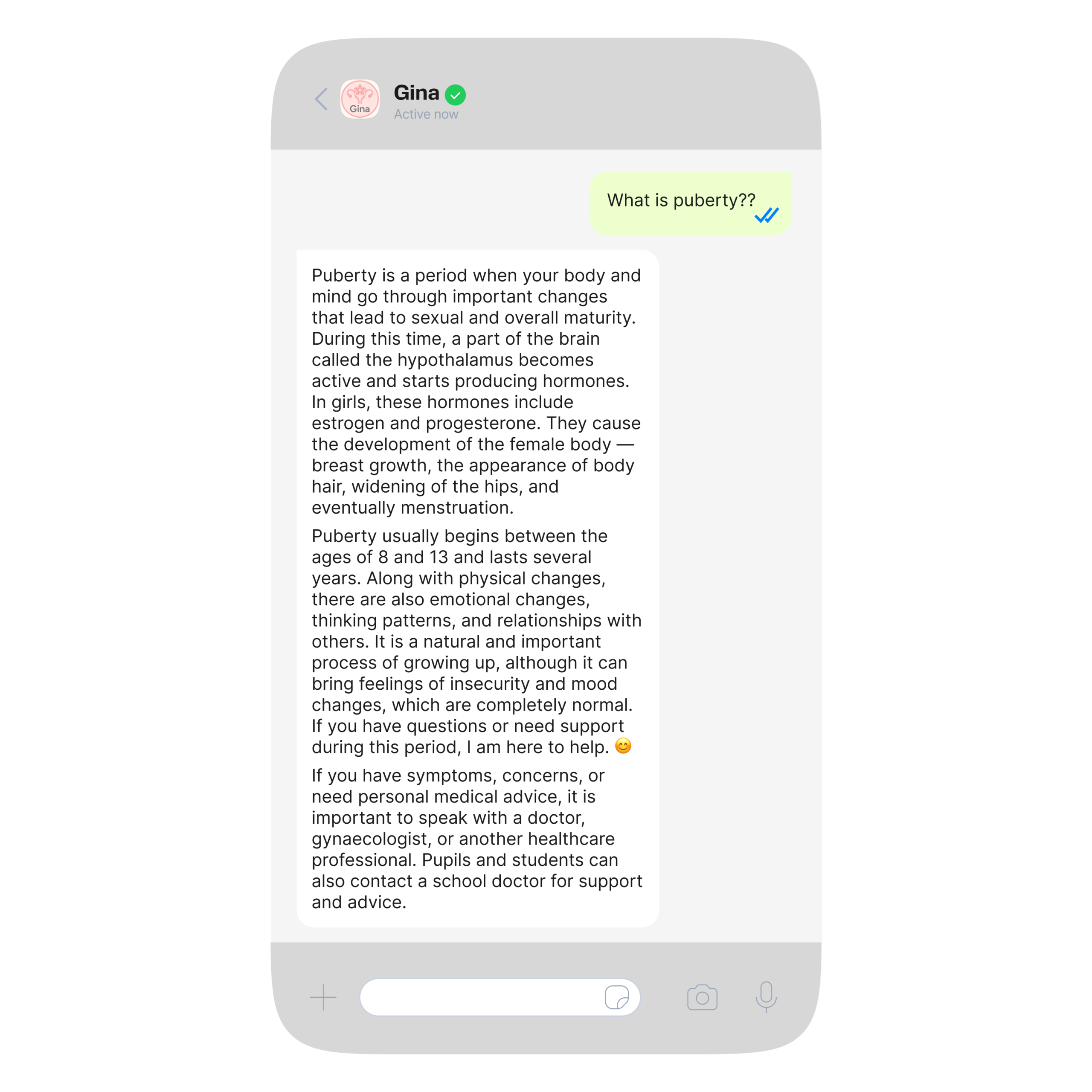 Gina - Public literacy